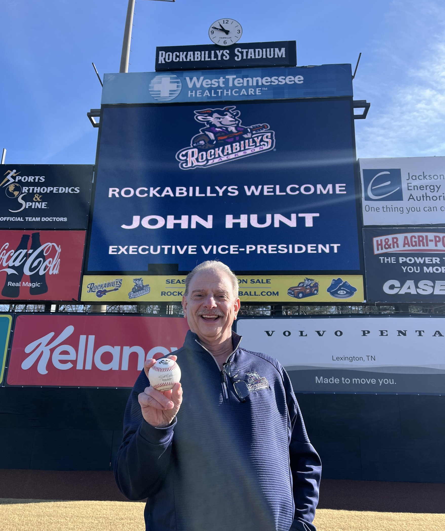 JACKSON ROCKABILLYS BRING ABOARD JOHN HUNT AS EXECUTIVE VP