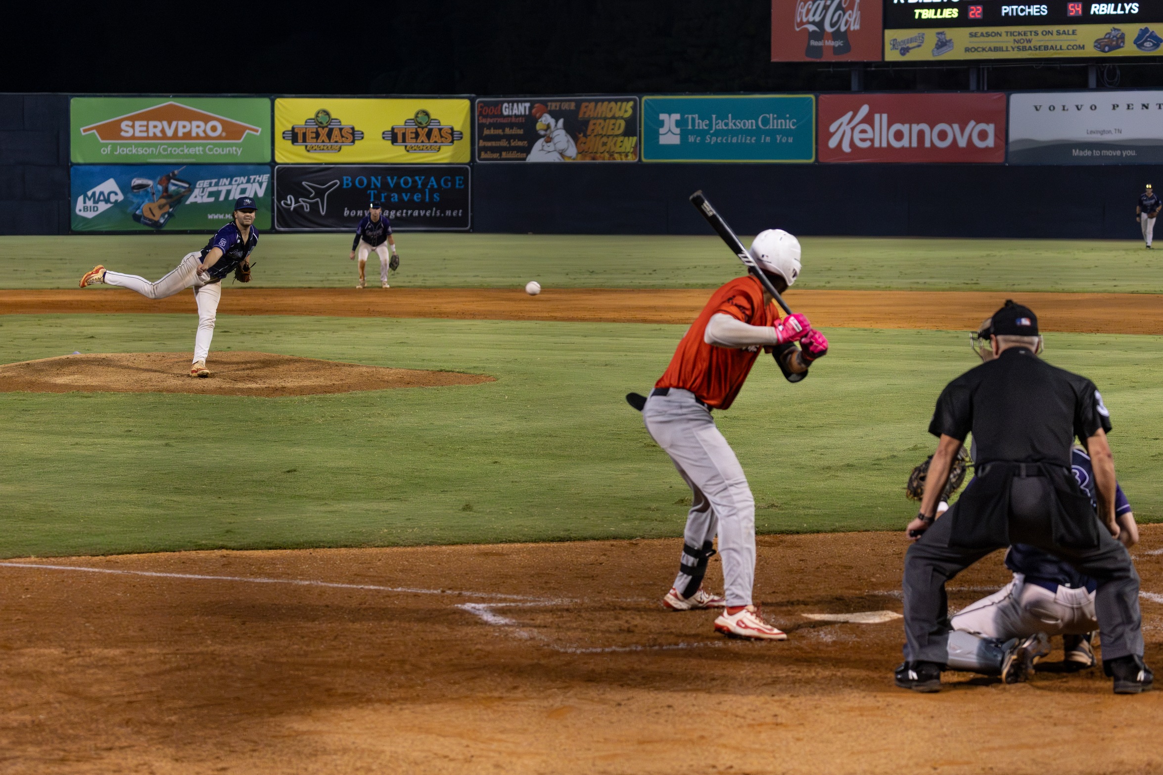 Rockabillys Overwhelmed by Thrillville Relief Pitching